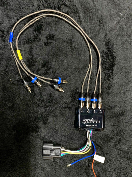 2014-Up Harley Plug & Play Adapter 4 Channel Line Driver for Stock Radio