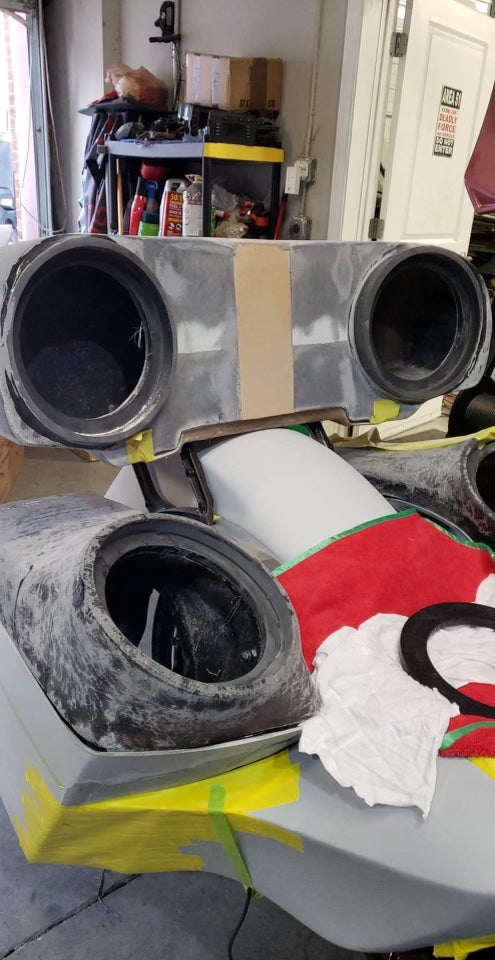 Universal 8 or 6.5" speaker adapters ( Sold As Pair)