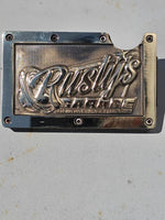 Load image into Gallery viewer, 3D engraved Brass Wallets
