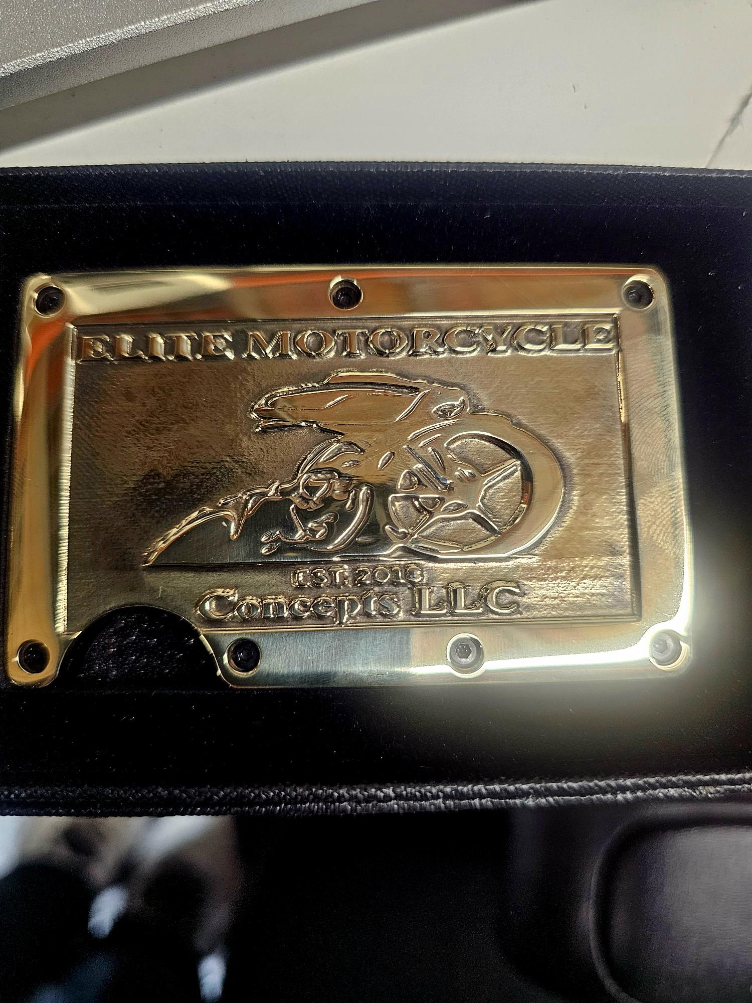 3D engraved Brass Wallets