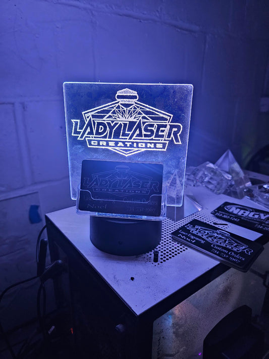 LED Business Card holder