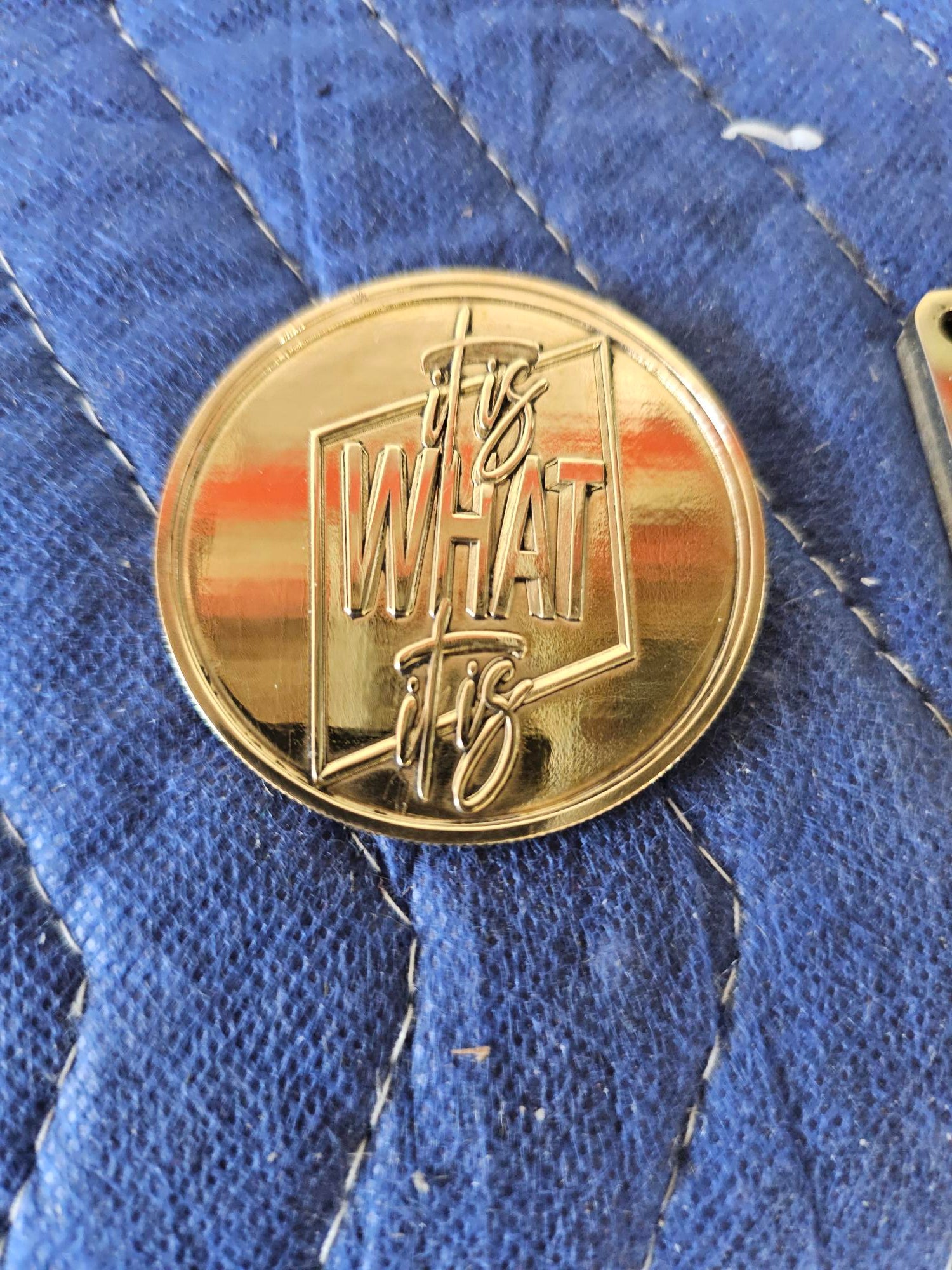 50mm Brass engraved Coins