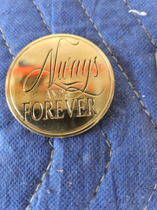 50mm Brass engraved Coins