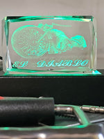 Load image into Gallery viewer, 3D Engraved K9 crystals
