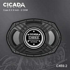 Cicada Audio CX69 6x9" Coaxial Speaker (Pair)