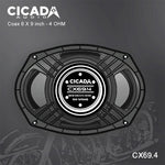 Load image into Gallery viewer, Cicada Audio CX69 6x9&quot; Coaxial Speaker (Pair)
