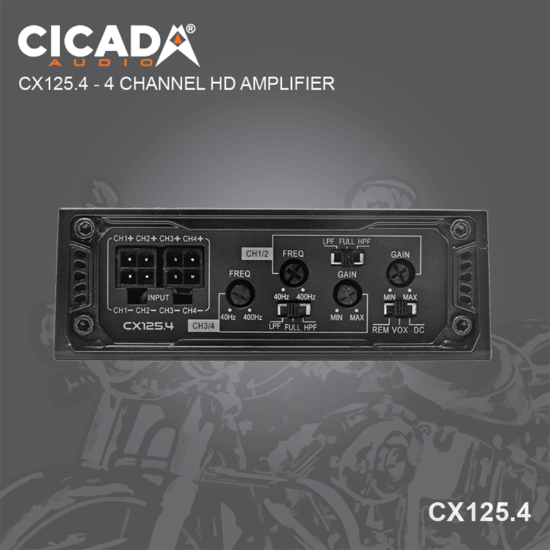 Cicada Audio CX150.4D Amplifier