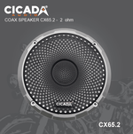 Load image into Gallery viewer, Cicada Audio CX65 6.5&quot; Coaxial Speaker (Pair)
