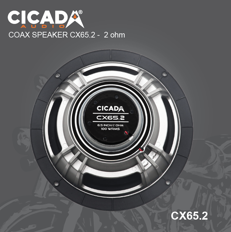 Cicada Audio CX65 6.5" Coaxial Speaker (Pair)