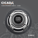 Load image into Gallery viewer, Cicada Audio CX65 6.5&quot; Coaxial Speaker (Pair)
