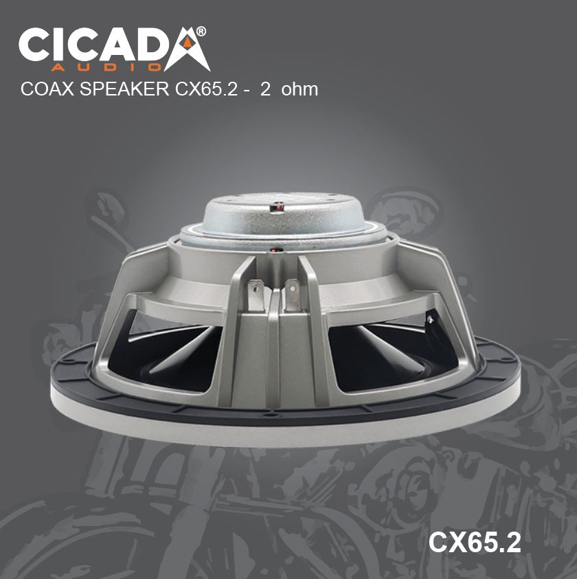 Cicada Audio CX65 6.5" Coaxial Speaker (Pair)