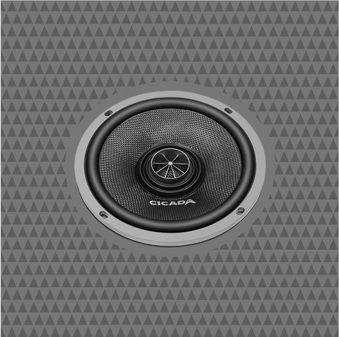 Cicada Audio CXX65 6.5" Pro Coaxial Speaker (Pair)