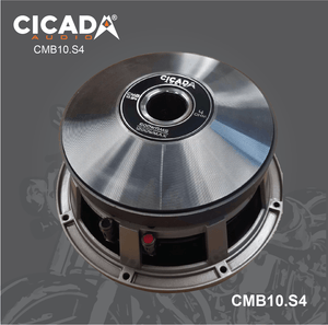 Cicada Audio CMB10.S4 10" Pro Sound Midrange Speaker (Single)