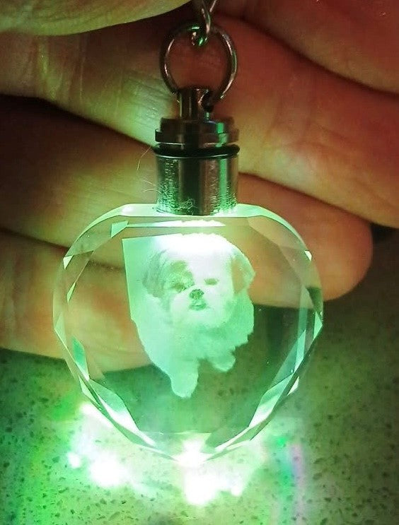 LED Cystal Key Chains