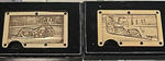 Load image into Gallery viewer, 3D engraved Brass Wallets
