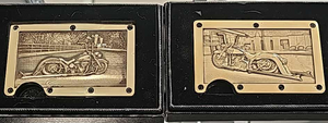 3D engraved Brass Wallets