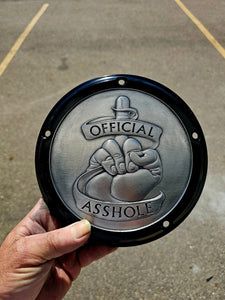 Engraved derby cover