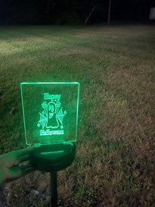 LED Solar Yard Signs