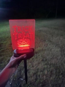 LED Solar Yard Signs
