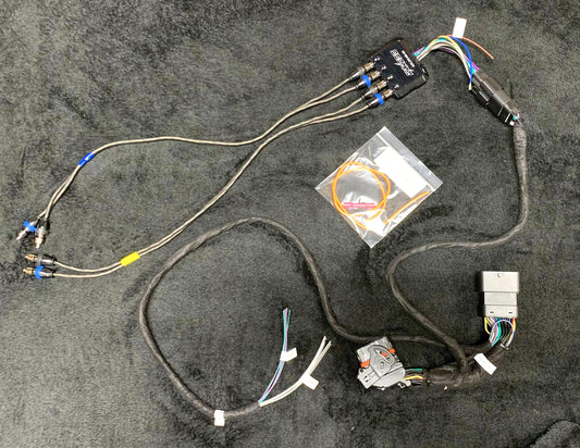 2014-Up Harley Plug & Play Adapter 4 Channel Line Driver for Stock Radio
