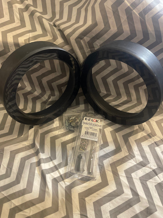 Universal 8 or 6.5" speaker adapters ( Sold As Pair)
